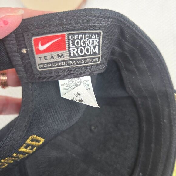 2014 National Champions Ohio State Hat Black Gold Visor Nike - Picture 6 of 6